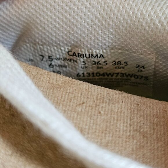 NIB Cariuma Toca Leather Sneakers - W 7.5 - Picture 7 of 7